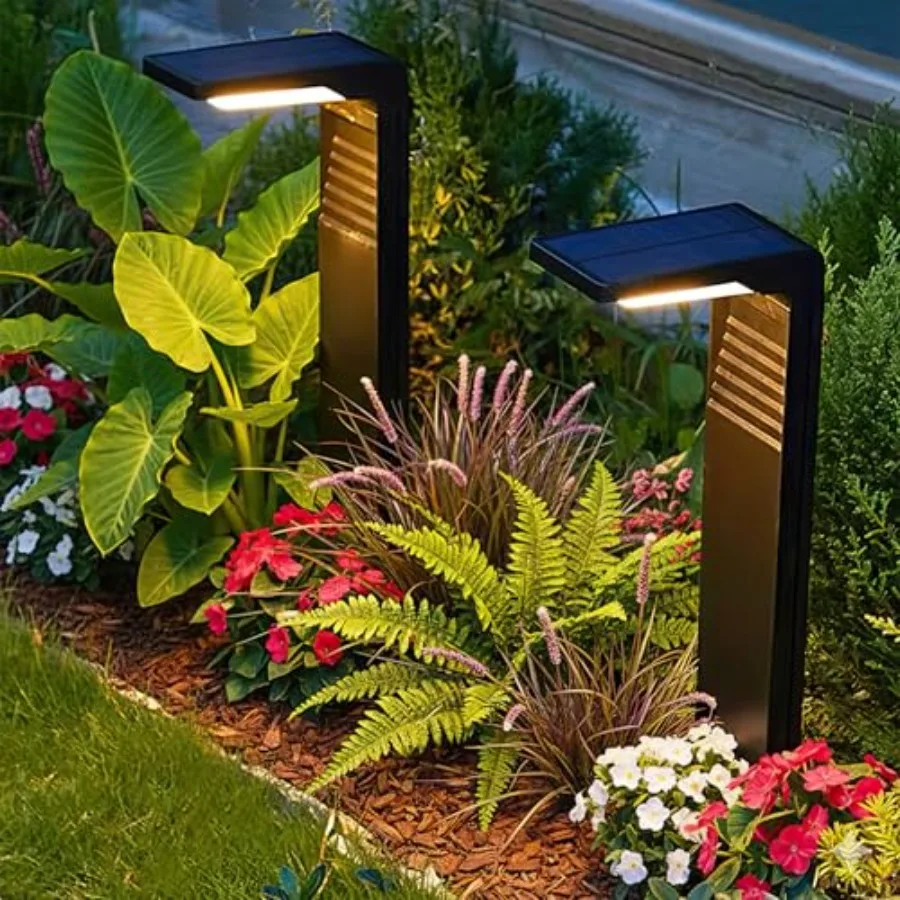6 Pack Solar Pathway Lights, Dual Warm and Cool White Modes, Waterproof Outdoor Solar Path Lights for Garden, Lawn, Driveway an
6 Pack Solar Pathway Lights, Dual Warm and Cool White Modes, Waterproof Outdoor Solar Path Lights for Garden, Lawn, Driveway an