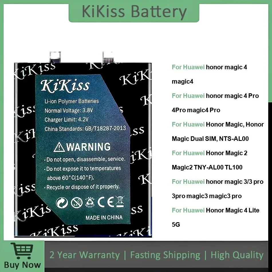 4000-5800Mah Battery For Huawei Honor Magic, Magic 3PRO 4PRO Dual 2 4 33 Pro Lite 5G HB466596EFW HB586680EFW HB465375EBC
4000-5800Mah Battery For Huawei Honor Magic, Magic 3PRO 4PRO Dual 2 4 33 Pro Lite 5G HB466596EFW HB586680EFW HB465375EBC
