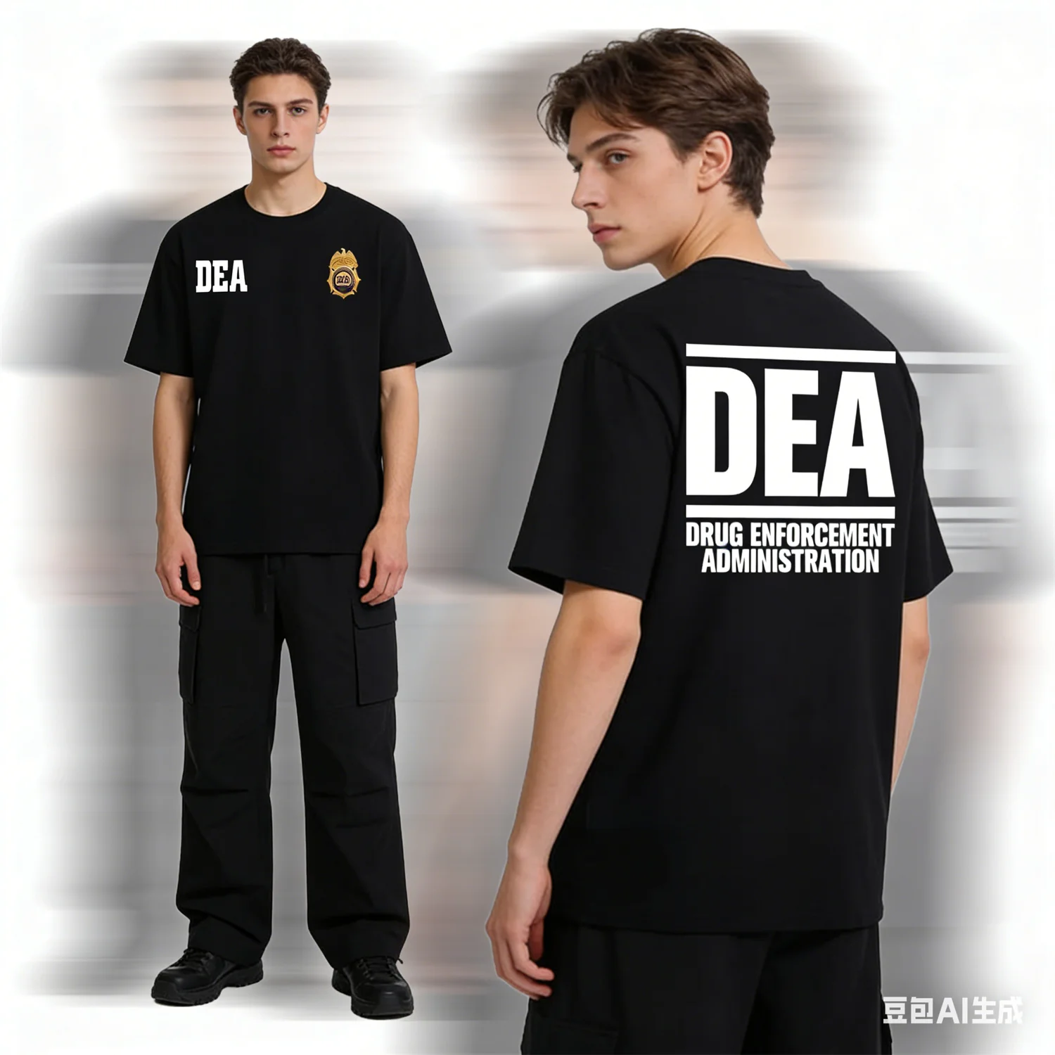 DEA US Federal Interdiction Agency T-shirt Breaking Bad American Police Fan Identification Suit Breathable Cotton Short Sleeves
DEA US Federal Interdiction Agency T-shirt Breaking Bad American Police Fan Identification Suit Breathable Cotton Short Sleeves