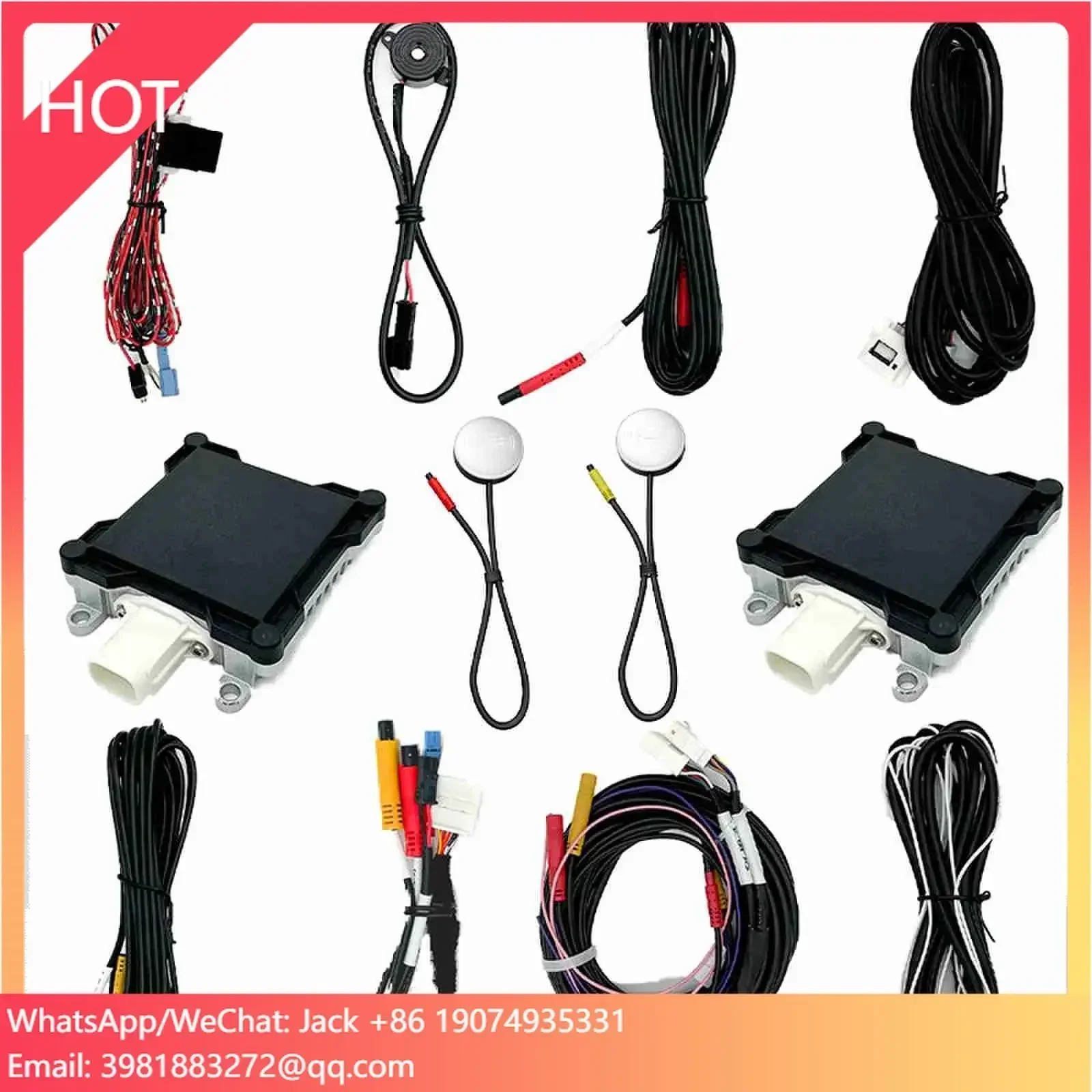 For Car 77GHZ Microwave Radar Double Dual Sensor System Warning Sensor Car Blind Spot Detection System Safety Driving Assist