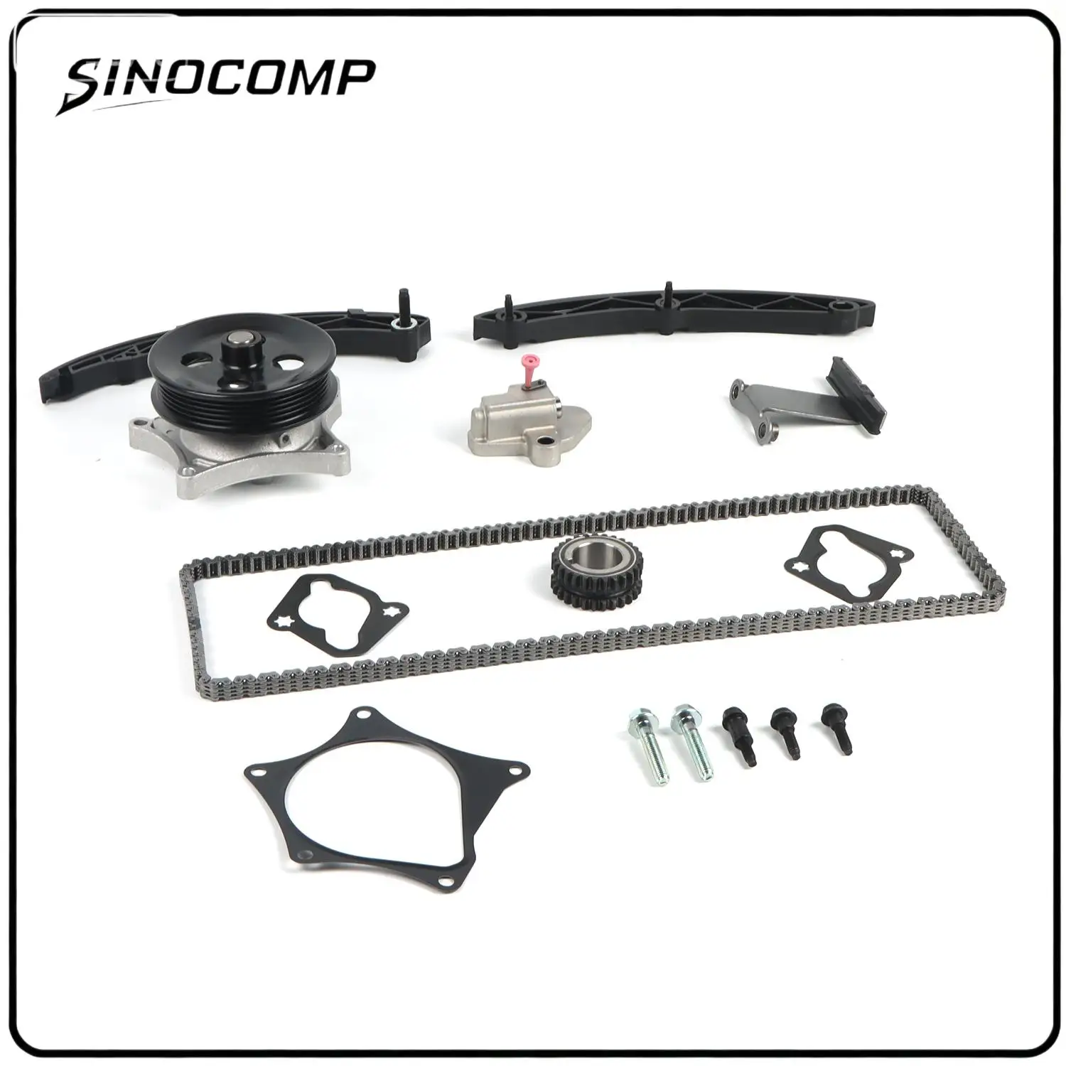 Комплект цепи ГРМ в сборе водяного насоса для Chevrolet Malibu Cruze 2016-2020 OE 12686030
Комплект цепи ГРМ в сборе водяного насоса для Chevrolet Malibu Cruze 2016-2020 OE 12686030