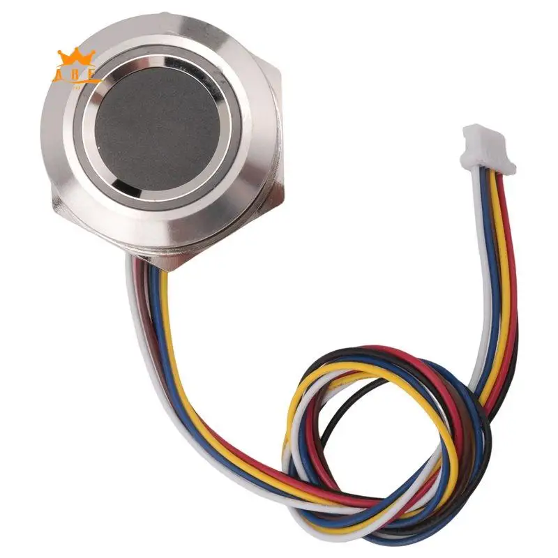 A08E-R503 Circular Round RGB Ring Indicator LED Control DC3.3V MX1.0-6Pin Capacitive Fingerprint Module Sensor Scanner
A08E-R503 Circular Round RGB Ring Indicator LED Control DC3.3V MX1.0-6Pin Capacitive Fingerprint Module Sensor Scanner