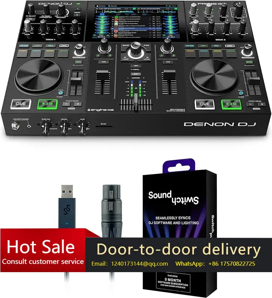 PROMO OFFER: New Denon DJ Prime GO Recharge – The DJ System with Touchscreen & Wi-Fi
PROMO OFFER: New Denon DJ Prime GO Recharge – The DJ System with Touchscreen & Wi-Fi