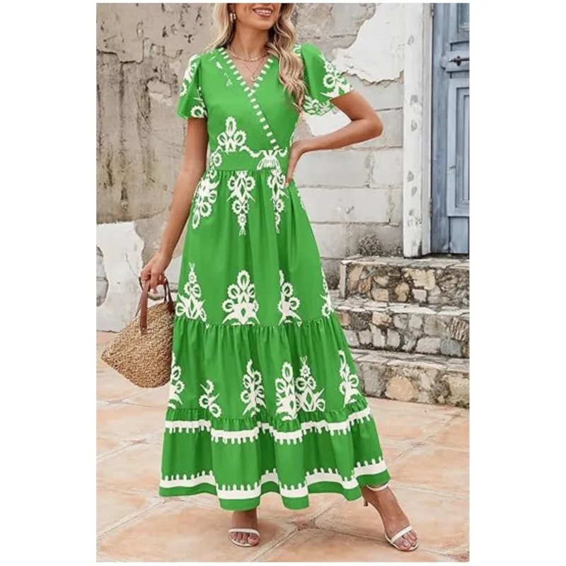 summer new Vintage dress 2025 vestidos para mujer fashion print party dress vacation dress Robes long dresses for woman
summer new Vintage dress 2025 vestidos para mujer fashion print party dress vacation dress Robes long dresses for woman