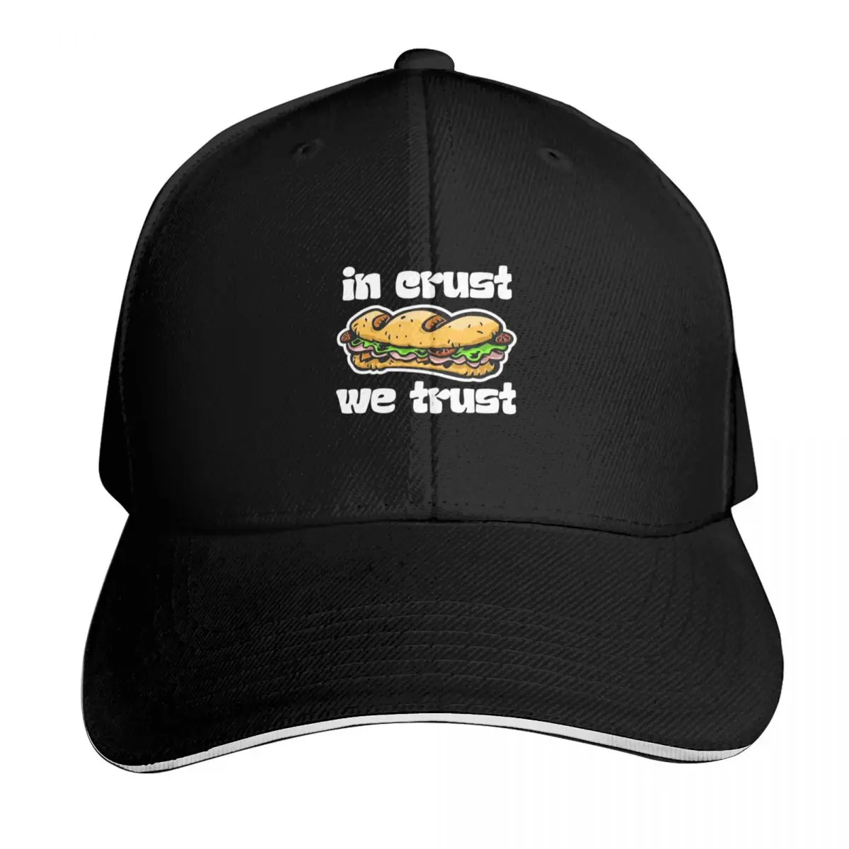 IN CRUST WE TRUST crusty sandwich lover Baseball Cap Male hat Designer Hat fishing caps man hats for men For Men Women's
IN CRUST WE TRUST crusty sandwich lover Baseball Cap Male hat Designer Hat fishing caps man hats for men For Men Women's