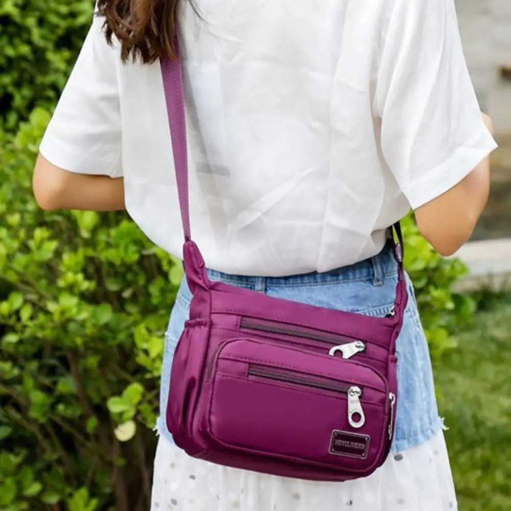 Casual Multi Pouch Zipper Crossbody Bag Nylon Korean Style Small Phone Bag Niche Design Solid Color Shoulder Bag Girls
Casual Multi Pouch Zipper Crossbody Bag Nylon Korean Style Small Phone Bag Niche Design Solid Color Shoulder Bag Girls