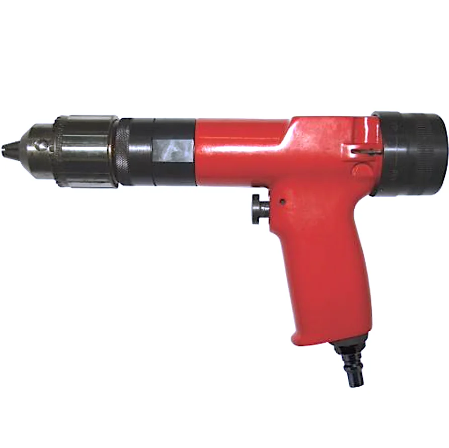 TY15111 Tarboya Heavy Duty Pneumatic Variable Speed Pistol Grip Drill 0.5hp | 700rpm-2300rpm Calibrated Governed Speed Control
TY15111 Tarboya Heavy Duty Pneumatic Variable Speed Pistol Grip Drill 0.5hp | 700rpm-2300rpm Calibrated Governed Speed Control