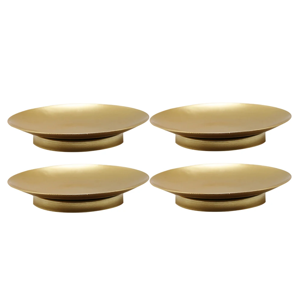 4pcs Vintage Iron Holder For Pillar Candles Metal Plate Decorative Tray Home Table Matte Finish Reusable Simple
4pcs Vintage Iron Holder For Pillar Candles Metal Plate Decorative Tray Home Table Matte Finish Reusable Simple
