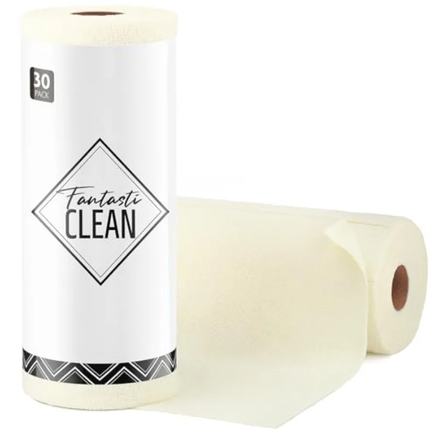Microfiber Cleaning Cloth Roll -, Tear Away Microfiber Towels, 12" x 12", Reusable, Washable, Scratch Free, Ultra Absorbent Dis
Microfiber Cleaning Cloth Roll -, Tear Away Microfiber Towels, 12" x 12", Reusable, Washable, Scratch Free, Ultra Absorbent Dis