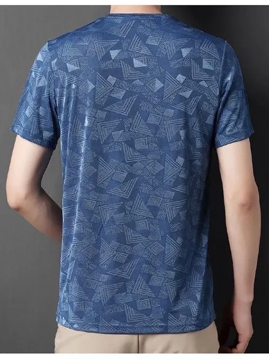 Men's Summer ort Sve T-irt Ice Silk Qui Dry Large Size f Sve Sli Base Faion Top Modern round Ne Geometric
Men's Summer ort Sve T-irt Ice Silk Qui Dry Large Size f Sve Sli Base Faion Top Modern round Ne Geometric