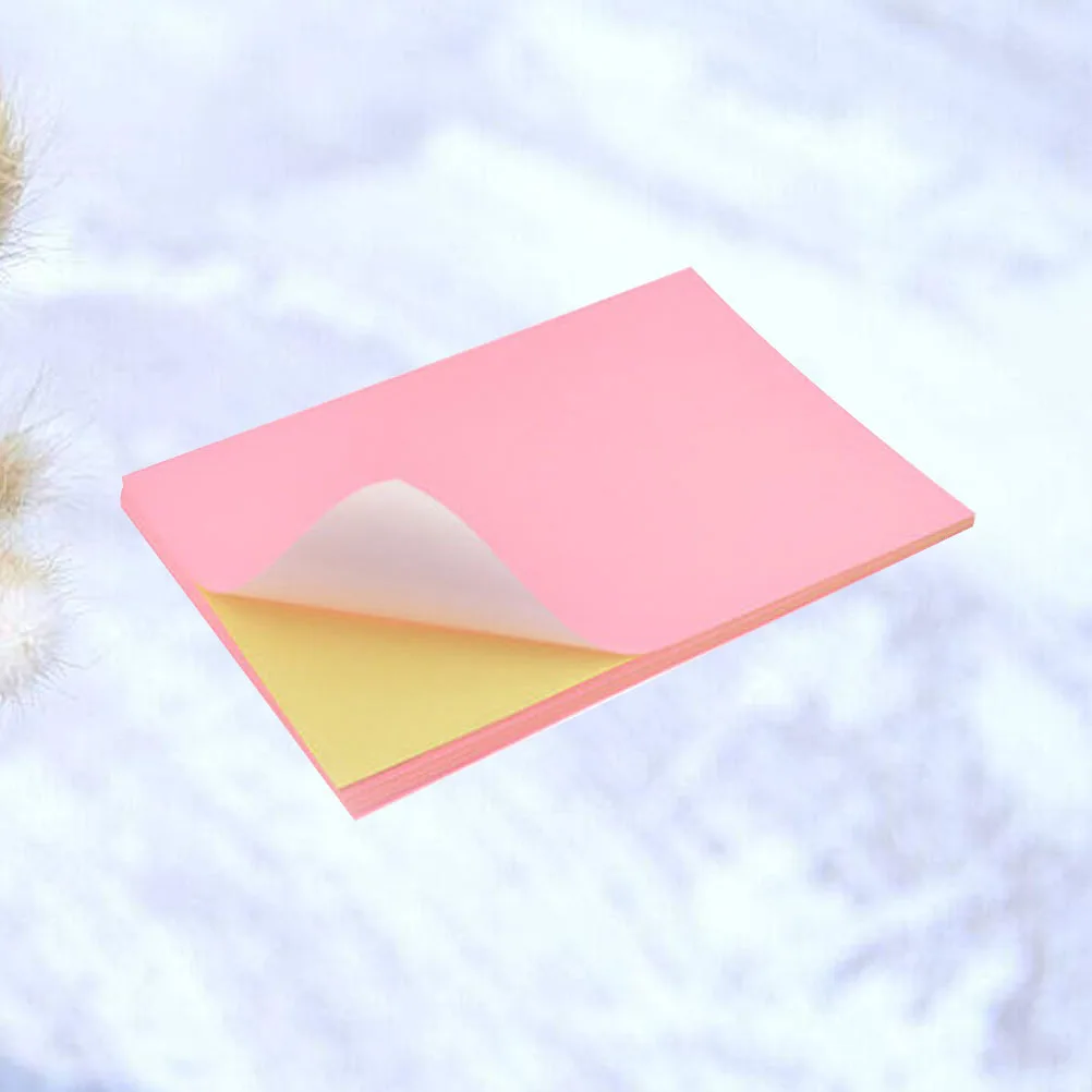 50pcs Colorful Label Paper Stickers A4 Self-adhesive Printing Paper for DIY Office Supplies Classification Mark Adhesive Notes
50pcs Colorful Label Paper Stickers A4 Self-adhesive Printing Paper for DIY Office Supplies Classification Mark Adhesive Notes