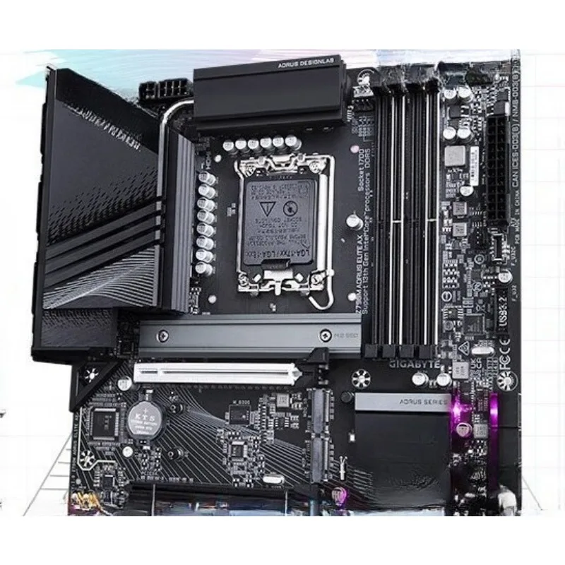 Parts for GIGABYTE Z790M AORI ELITE AX WIFI desktop computer main board for LGA1700 CPU
Parts for GIGABYTE Z790M AORI ELITE AX WIFI desktop computer main board for LGA1700 CPU