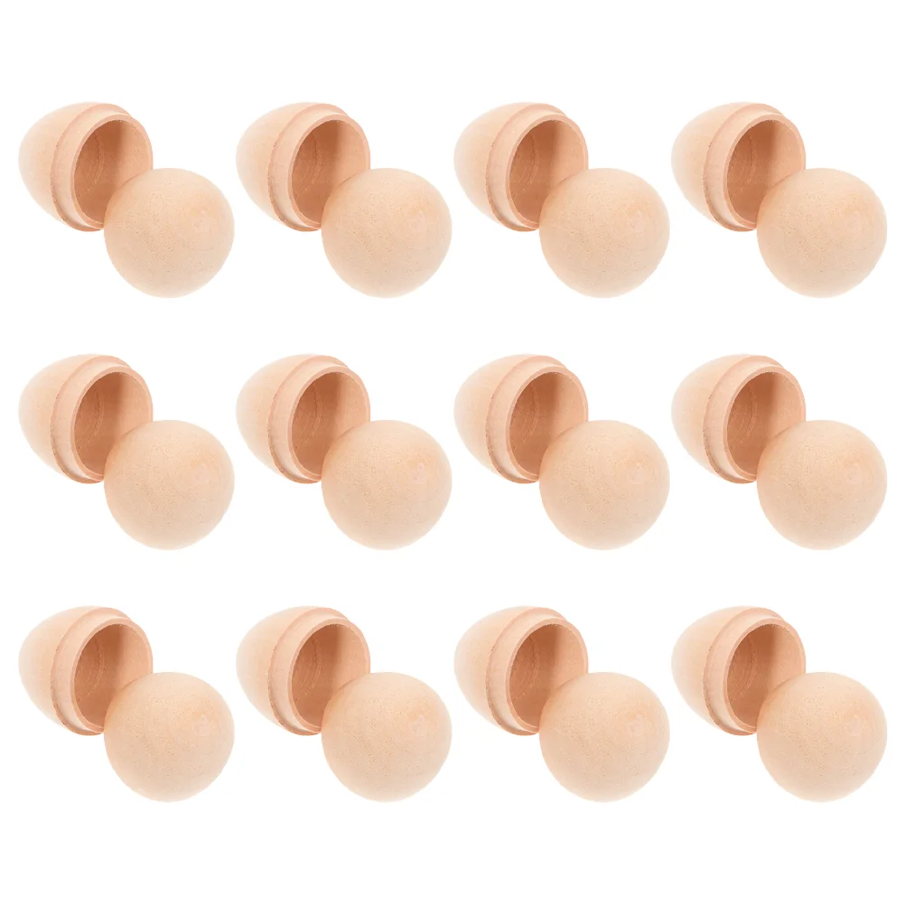 12 Pcs White Embryonated Egg Ornament Easter DIY Crafts Hand Painted Eggs Wood Hanging
12 Pcs White Embryonated Egg Ornament Easter DIY Crafts Hand Painted Eggs Wood Hanging