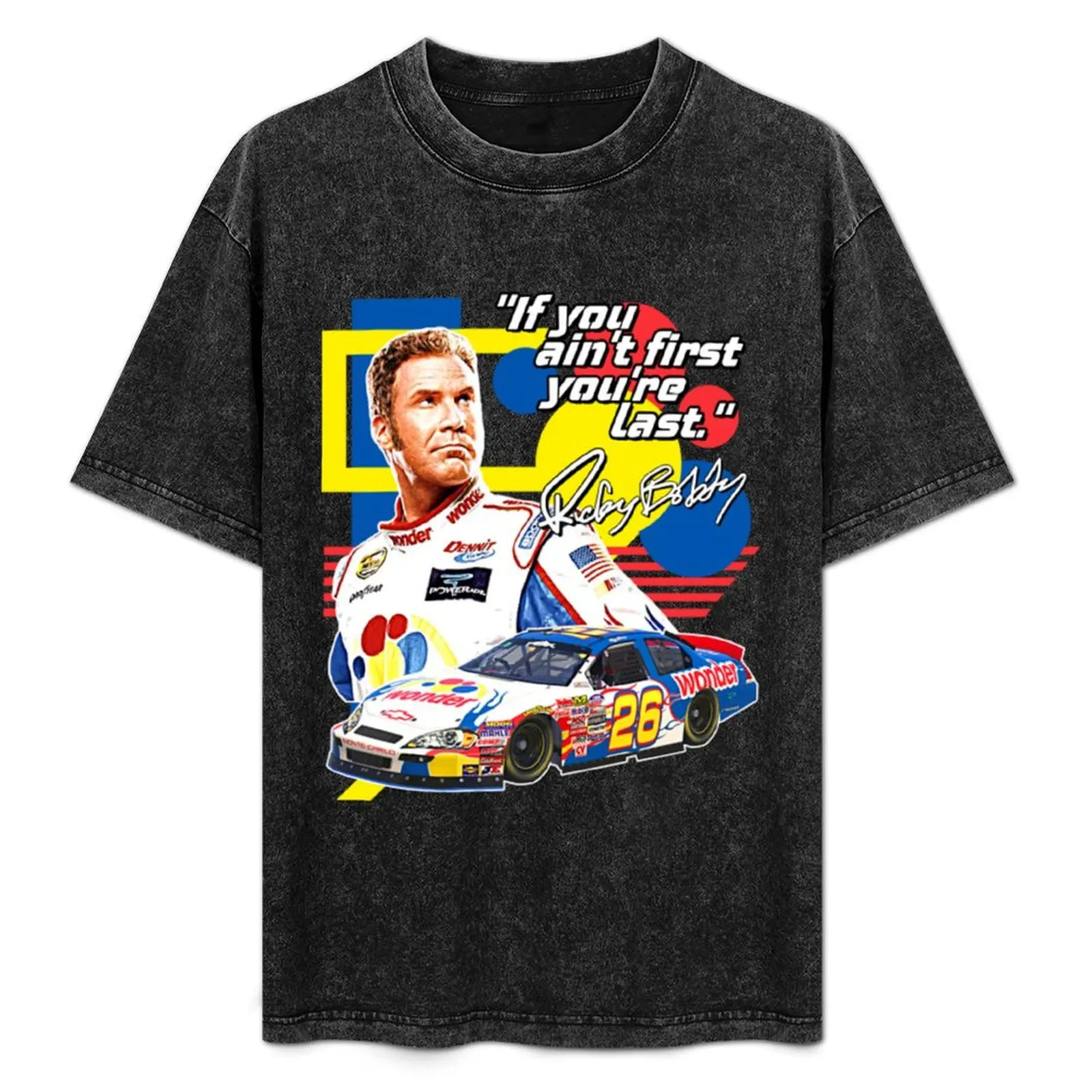 Ricky Bobby T-Shirt Big and Tall Crew Neck Tee
Ricky Bobby T-Shirt Big and Tall Crew Neck Tee