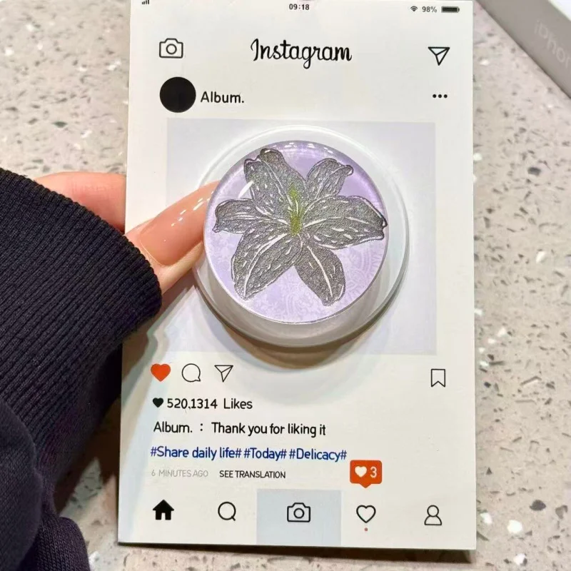Korean Cute Flower For Magnetic Griptok Phone Holder Finger Ring Stand Support For Magsafe iPhone 16 Girl Bracket
Korean Cute Flower For Magnetic Griptok Phone Holder Finger Ring Stand Support For Magsafe iPhone 16 Girl Bracket