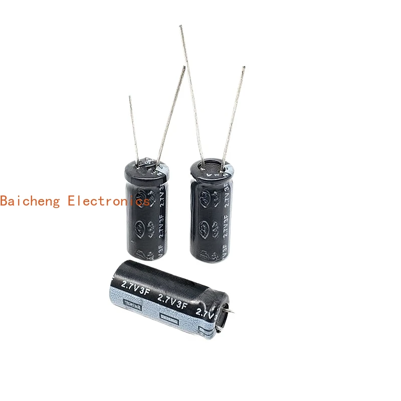 10PCS Driving recorder super Farad capacitor 2.7V3F winding type 8 * 20 3.3F 3V3.0F
10PCS Driving recorder super Farad capacitor 2.7V3F winding type 8 * 20 3.3F 3V3.0F