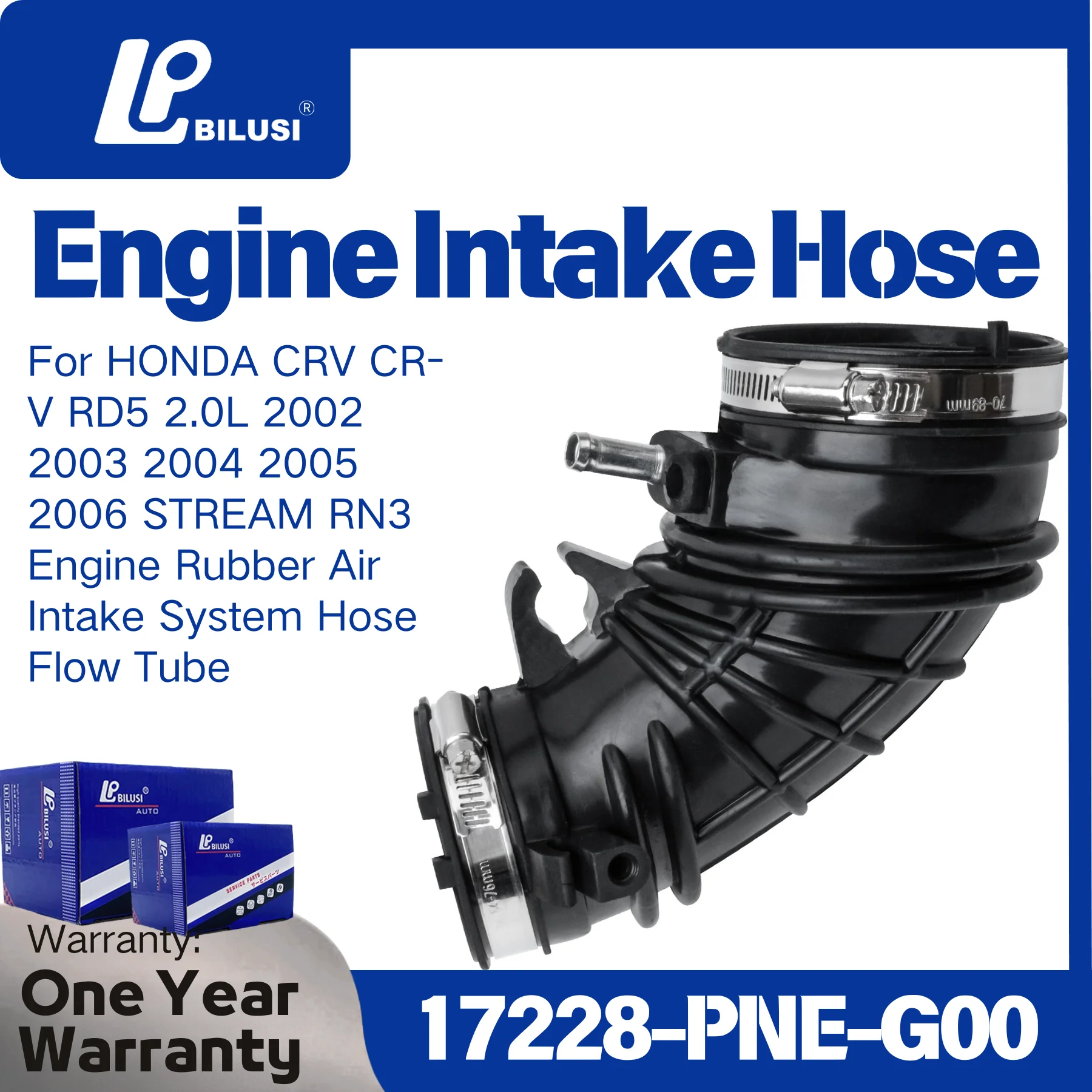 17228-PNE-G00 For HONDA CRV CR-V RD5 2.0L 2002 2003 2004 2005 2006 STREAM RN3 Engine Rubber Air Intake System Hose Flow Tube
17228-PNE-G00 For HONDA CRV CR-V RD5 2.0L 2002 2003 2004 2005 2006 STREAM RN3 Engine Rubber Air Intake System Hose Flow Tube