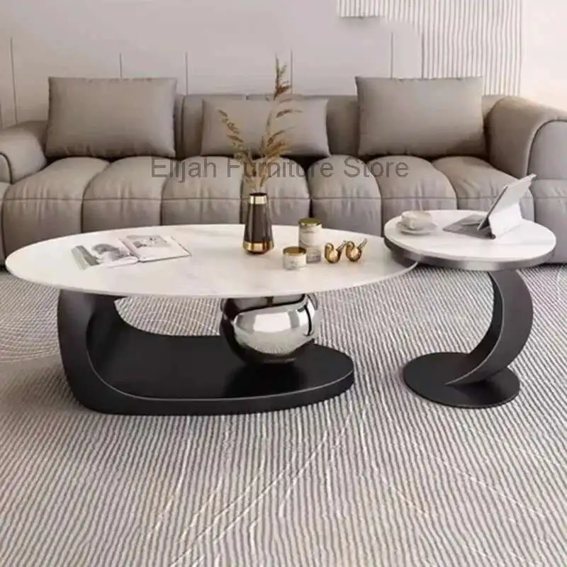Italian Aesthetic Coffee Table Gold Oval Nordic Designer Luxury Coffee Table Modern Wood Unique Muebles De Sala Home Furniture
Italian Aesthetic Coffee Table Gold Oval Nordic Designer Luxury Coffee Table Modern Wood Unique Muebles De Sala Home Furniture