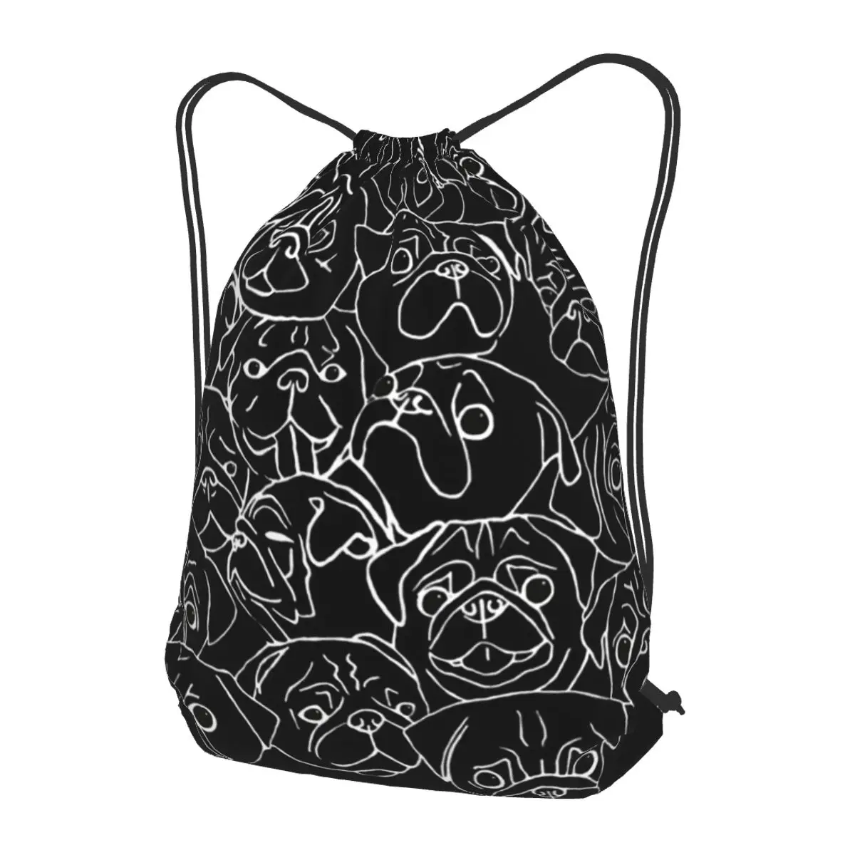Черные рюкзаки Black Pugs Pug, портативные сумки на шнурке, спортивные сумки, сумки для книг, сумки для путешествий, студенческие сумки
Черные рюкзаки Black Pugs Pug, портативные сумки на шнурке, спортивные сумки, сумки для книг, сумки для путешествий, студенческие сумки