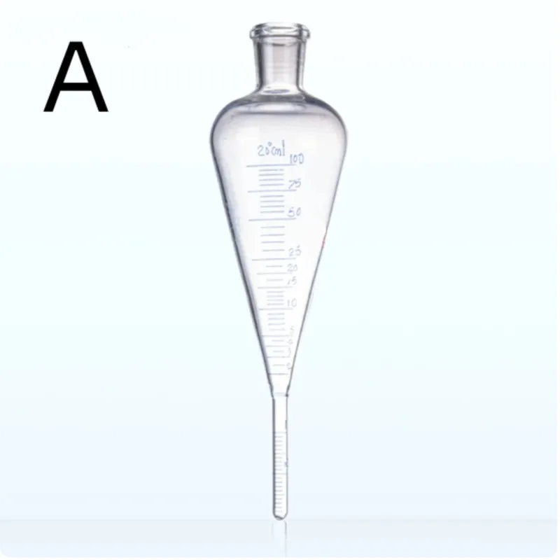NDT-1 100ml Pear-shaped Centrifuge Tube Magnetic Particle Suspension Concentration Precipitation Graduated Bottle
NDT-1 100ml Pear-shaped Centrifuge Tube Magnetic Particle Suspension Concentration Precipitation Graduated Bottle