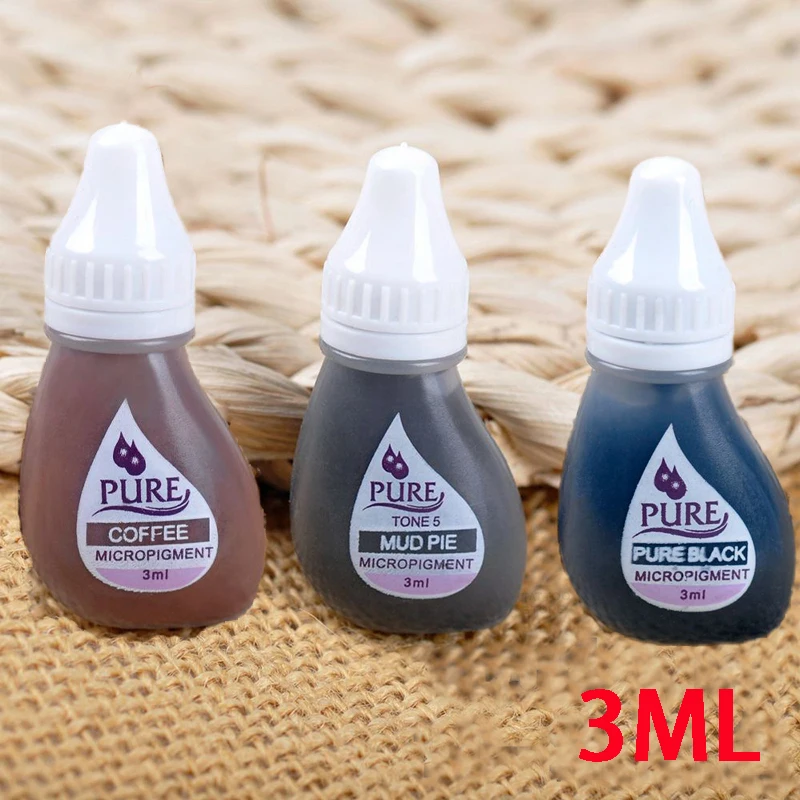 6pcs/3ML Tattoo Ink for Permanent Makeup Machine Eyebrows Lips Color Natural Plant Micropigmentation Pigment Color Art Supplies
6pcs/3ML Tattoo Ink for Permanent Makeup Machine Eyebrows Lips Color Natural Plant Micropigmentation Pigment Color Art Supplies