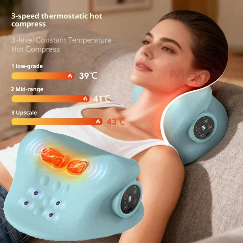 Electric Cervical Massager Neck Stretcher Chiropractic Traction Head Acupoint Massage Pillow Shouder Neck Back Massager Relax
Electric Cervical Massager Neck Stretcher Chiropractic Traction Head Acupoint Massage Pillow Shouder Neck Back Massager Relax