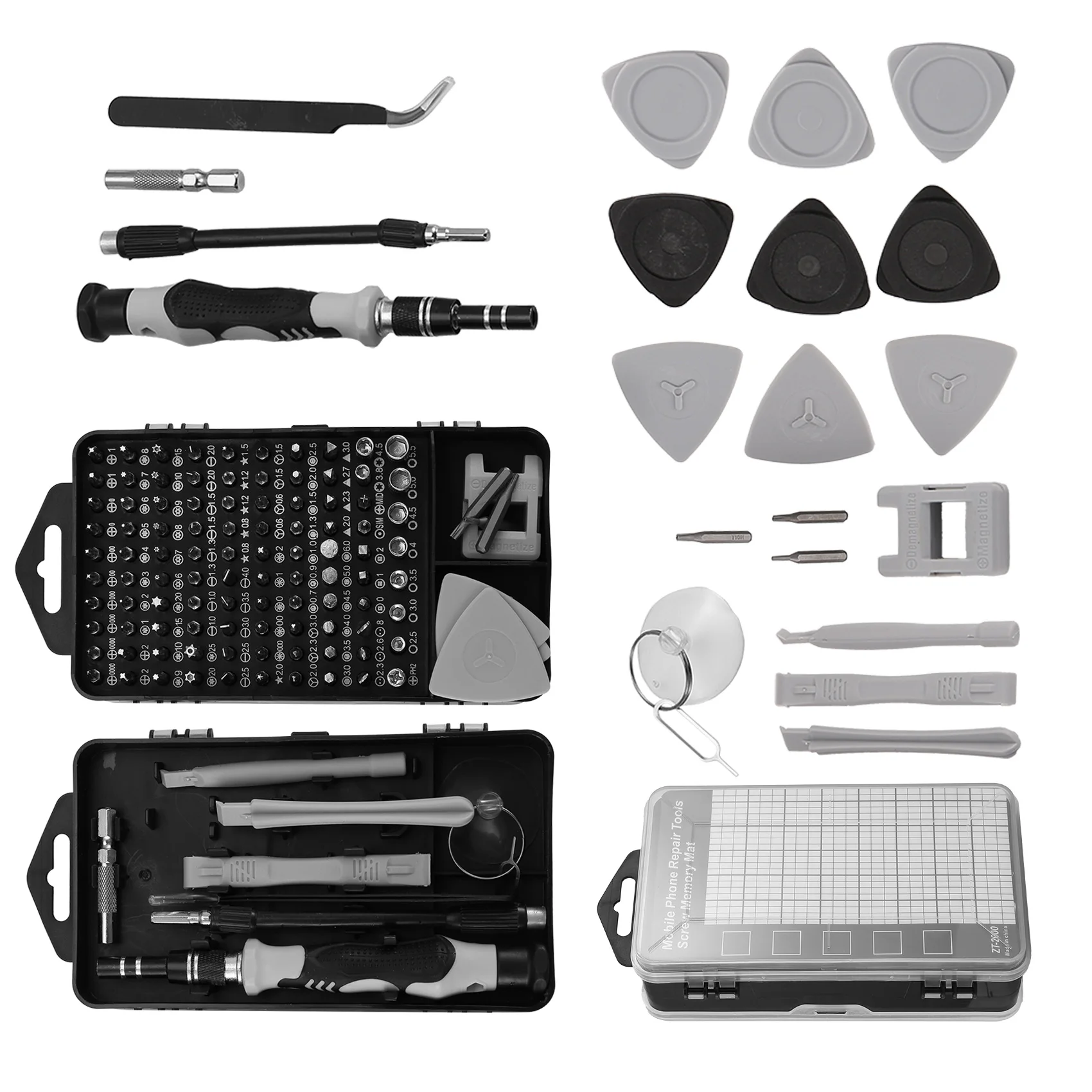 -AT37 122-In-1 Multifunctional Precision Magnetic Screwdriver Set Computer PC Mobile Phone Equipment Repair Screwdrive Kit
-AT37 122-In-1 Multifunctional Precision Magnetic Screwdriver Set Computer PC Mobile Phone Equipment Repair Screwdrive Kit