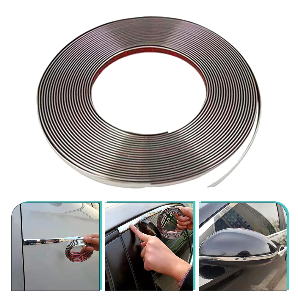 Universal Chrome Strips Car Door Seal Strip Under Door Seal Auto Bumper Protector PVC Edge Guard Dustproof Anti-Collision
Universal Chrome Strips Car Door Seal Strip Under Door Seal Auto Bumper Protector PVC Edge Guard Dustproof Anti-Collision