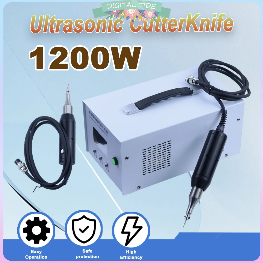 High power 1200W ultrasonic cutter 35K/28K cutting automobile headlight cutting fabric plastic leather cardboard
High power 1200W ultrasonic cutter 35K/28K cutting automobile headlight cutting fabric plastic leather cardboard