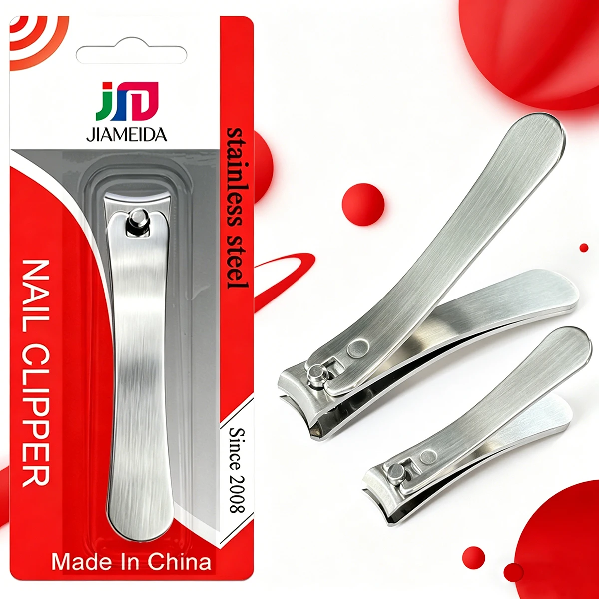 Stainless Steel Nail Clippers Set for Manicure And Pedicure - Sharp Durable Fingernail And Toenail Cutter
Stainless Steel Nail Clippers Set for Manicure And Pedicure - Sharp Durable Fingernail And Toenail Cutter