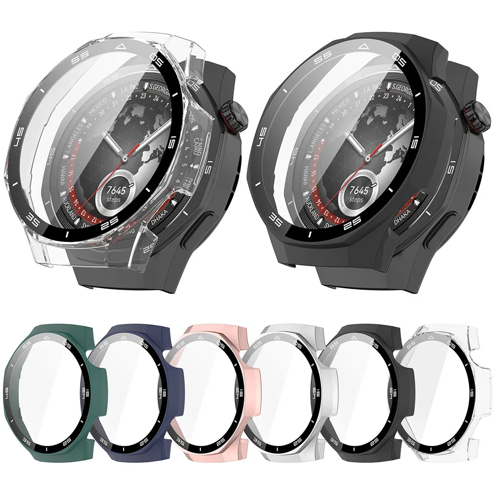 Чехол для ПК, бампер, пленка из закаленного стекла, защитный чехол из закаленного стекла, полное покрытие, чехол для Huawei Watch GT 5 Pro, 46 мм, чехол
Чехол для ПК, бампер, пленка из закаленного стекла, защитный чехол из закаленного стекла, полное покрытие, чехол для Huawei Watch GT 5 Pro, 46 мм, чехол