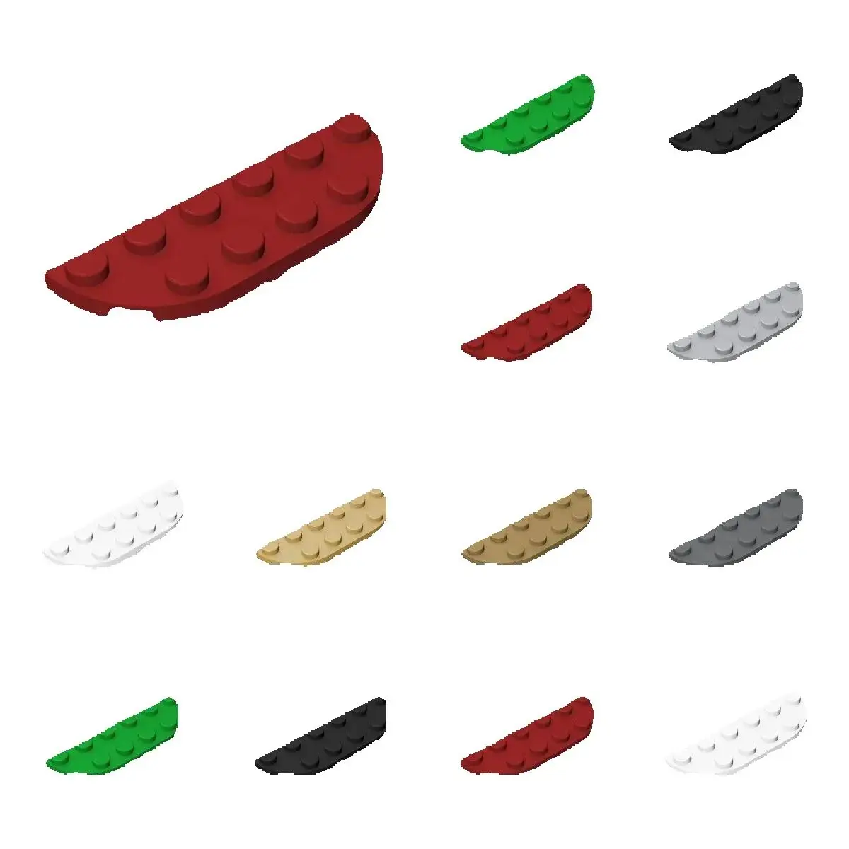50pcs 18980 Plate Round Corner 2x6 Double Bricks Collections Bulk Modular GBC Toys For Technical MOC Buildings Blocks DIY
50pcs 18980 Plate Round Corner 2x6 Double Bricks Collections Bulk Modular GBC Toys For Technical MOC Buildings Blocks DIY
