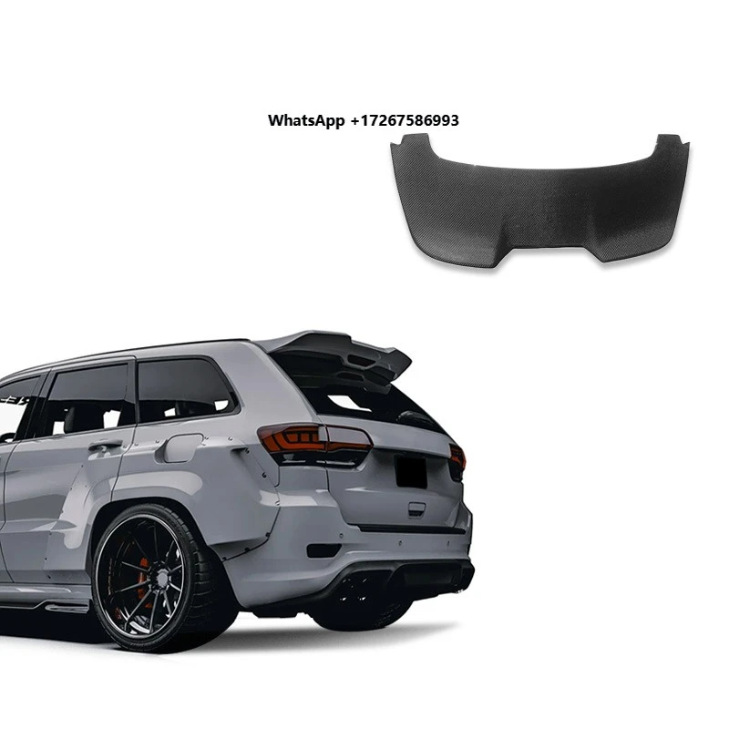High Quality Single Rear Carbon Fiber Spoiler for 2014-2023 Grand Cherokee with Polished Finish
High Quality Single Rear Carbon Fiber Spoiler for 2014-2023 Grand Cherokee with Polished Finish