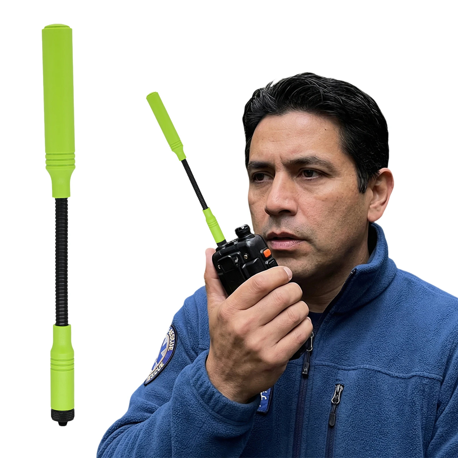 SMA-F Dual Band VHF/UHF Tactical Gooseneck Antennas for Outdoor Use Hamstick Antenna Compatible for AT-23G/AT-33G/AT-40G
SMA-F Dual Band VHF/UHF Tactical Gooseneck Antennas for Outdoor Use Hamstick Antenna Compatible for AT-23G/AT-33G/AT-40G