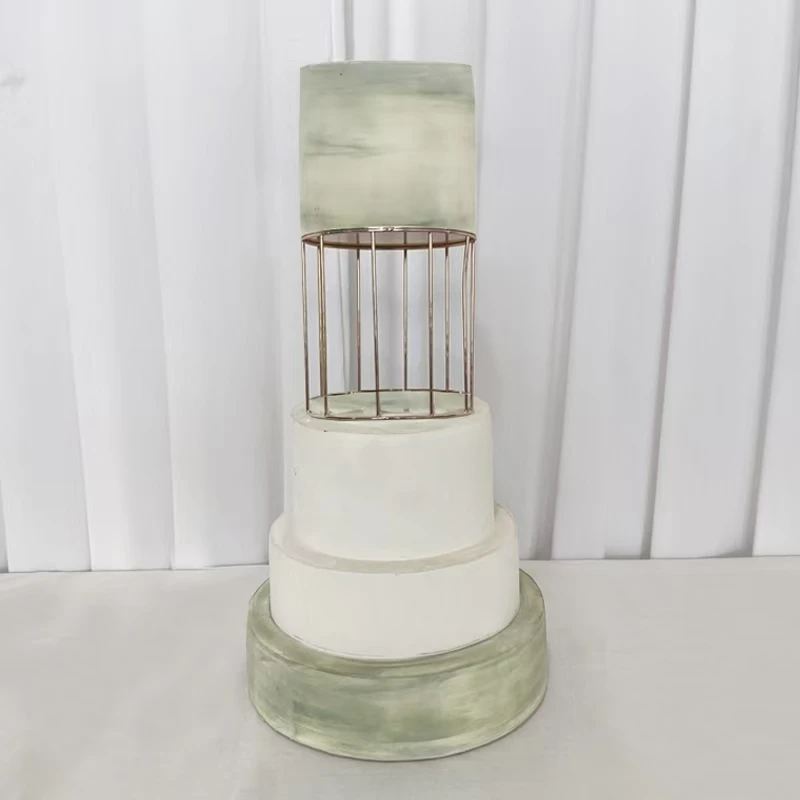 Metal Round Cake Stand Gold Cake Separator Cake Holder for Wedding Birthday Party Decor
Metal Round Cake Stand Gold Cake Separator Cake Holder for Wedding Birthday Party Decor
