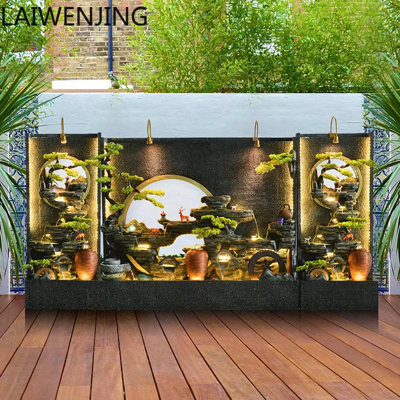 SGF Water Curtain Wall Screen Ornament Rockery Fountain Decoration Outdoor Courtyard Landscaping
SGF Water Curtain Wall Screen Ornament Rockery Fountain Decoration Outdoor Courtyard Landscaping