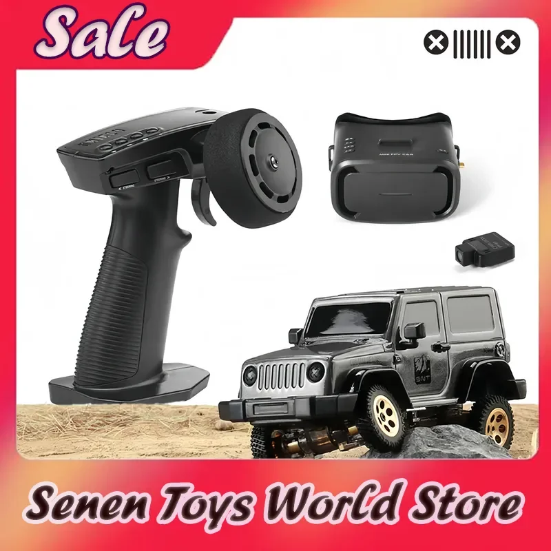SNICLO 1:64 FPV 4WD RC Wrangler RTR 2,4 ГГц Wi-Fi Cam, оси из сплава Micro Rock Crawler, готовый к эксплуатации подарок на день рождения
SNICLO 1:64 FPV 4WD RC Wrangler RTR 2,4 ГГц Wi-Fi Cam, оси из сплава Micro Rock Crawler, готовый к эксплуатации подарок на день рождения