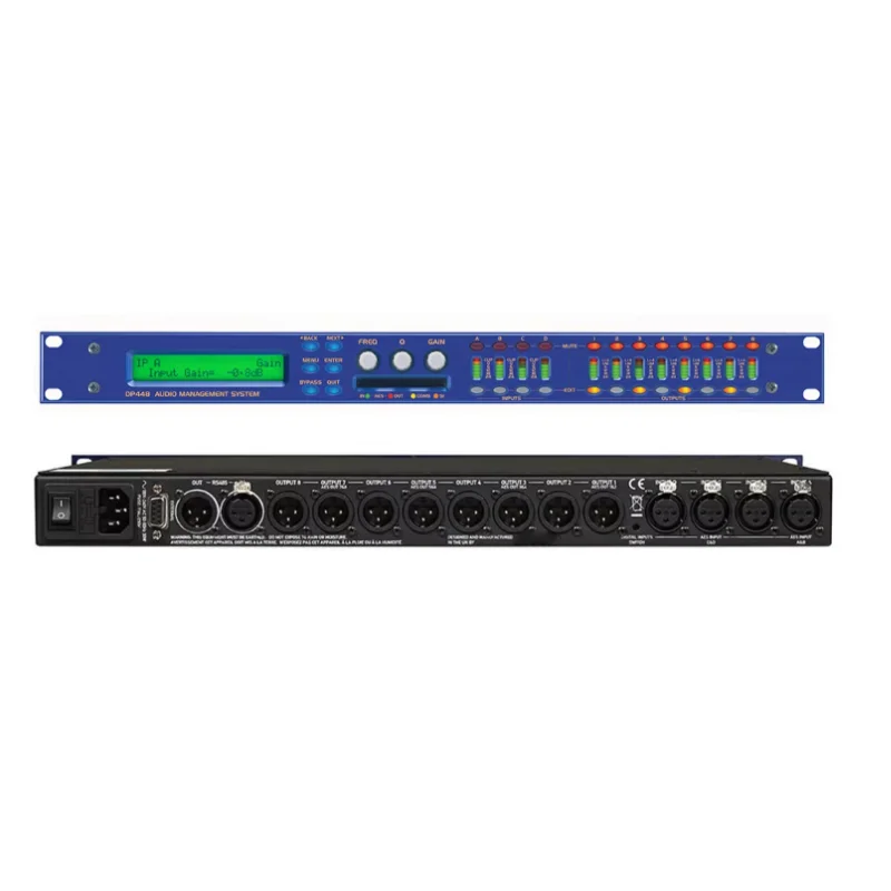 EIF Xta DP448 Audio 4 In 8 Out Digital Professional With DSP System Crossover Audio Speaker Processor
EIF Xta DP448 Audio 4 In 8 Out Digital Professional With DSP System Crossover Audio Speaker Processor
