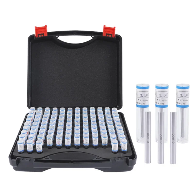 1.00-2.00mm 101pcs/box Precision Steel Pin Gauge Accuracy 0.01mm Smooth Plug Gauge Hole Gauge Set Pin Measuring Tool
1.00-2.00mm 101pcs/box Precision Steel Pin Gauge Accuracy 0.01mm Smooth Plug Gauge Hole Gauge Set Pin Measuring Tool