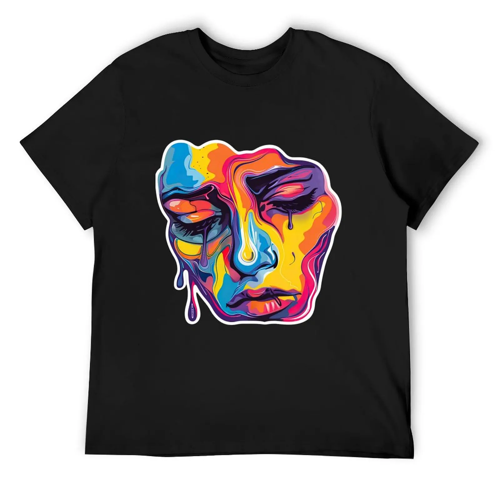 Abstract Sad Emotion Face T-Shirt blue archive graphic tee shirt Short sleeve tee quick drying t shirt men
Abstract Sad Emotion Face T-Shirt blue archive graphic tee shirt Short sleeve tee quick drying t shirt men