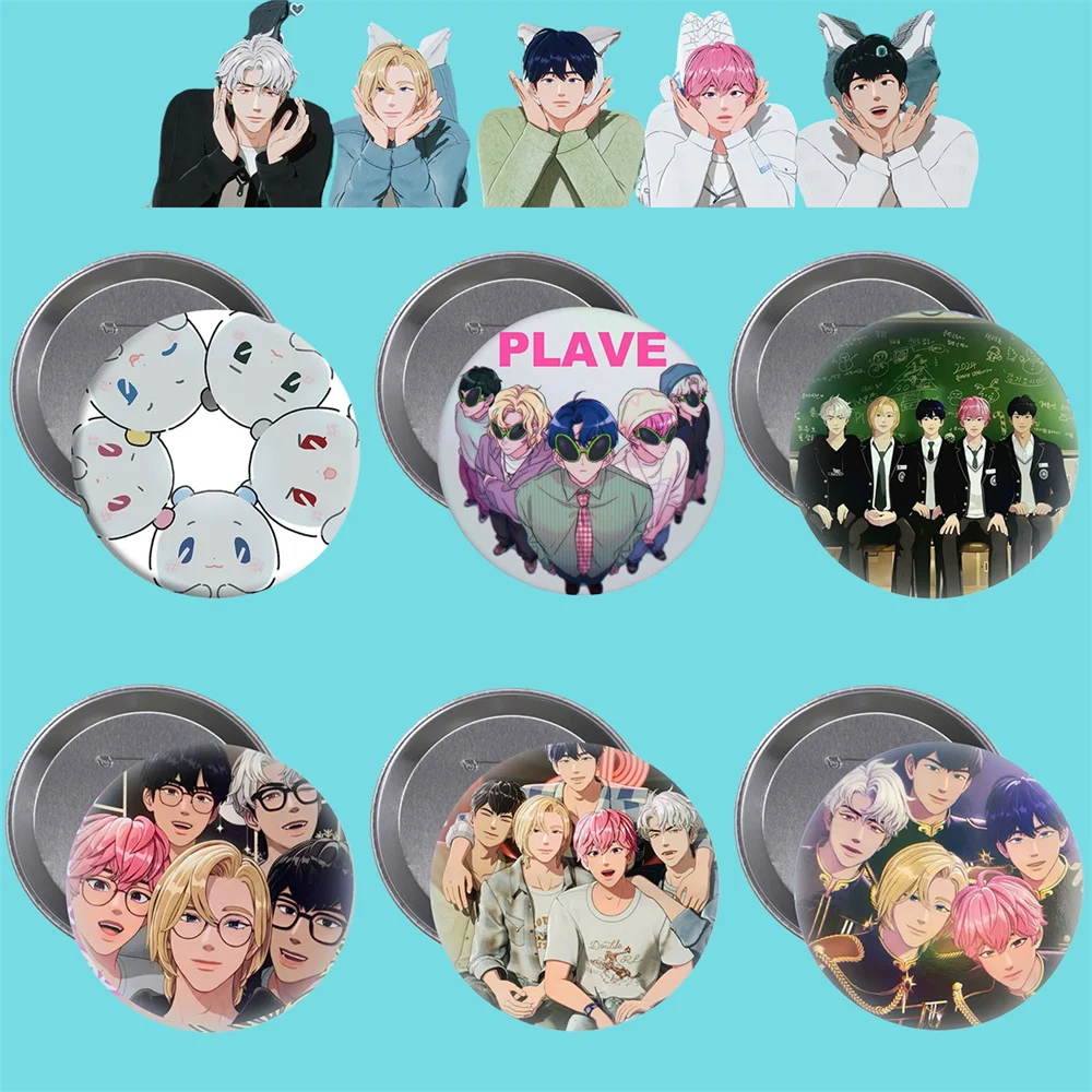 Kpop Plave Creative Badges Brooch Cartoon Tinplate Badge Clothing Accessories YEJUN NOAH BAMBY EUNHO HAMIN Fans Gifts Collection
Kpop Plave Creative Badges Brooch Cartoon Tinplate Badge Clothing Accessories YEJUN NOAH BAMBY EUNHO HAMIN Fans Gifts Collection
