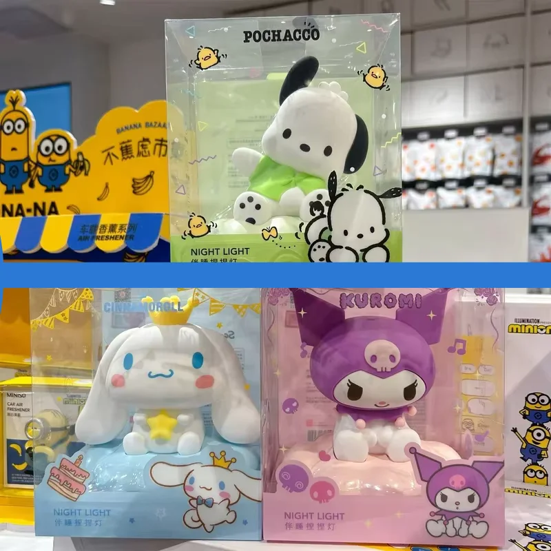 Miniso Sanrio Night светильник Cinnamoroll почтовый кукла Kuromi облака зажим и осветление настольные украшения девочка рождественские подарки
Miniso Sanrio Night светильник Cinnamoroll почтовый кукла Kuromi облака зажим и осветление настольные украшения девочка рождественские подарки