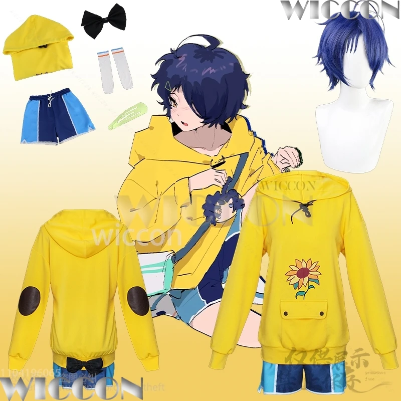 Ohto Ai Cosplay Wonder Egg Priority Anime Japanese Kawaii Girls Yellow Sunflower Hoodie Shorts Pant Headwear Halloween Carnival
Ohto Ai Cosplay Wonder Egg Priority Anime Japanese Kawaii Girls Yellow Sunflower Hoodie Shorts Pant Headwear Halloween Carnival