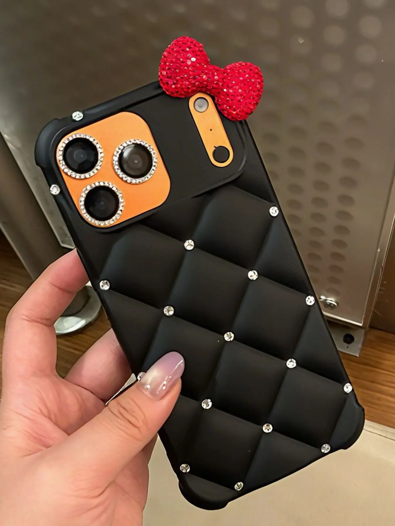 Luxury Designer Kitty Bow Case for iPhone 16 Pro Max 17 Pro 17 air Glitter Diamond Phone Cover for iPhone 14 15 13 16e 12 Pro 11
Luxury Designer Kitty Bow Case for iPhone 16 Pro Max 17 Pro 17 air Glitter Diamond Phone Cover for iPhone 14 15 13 16e 12 Pro 11