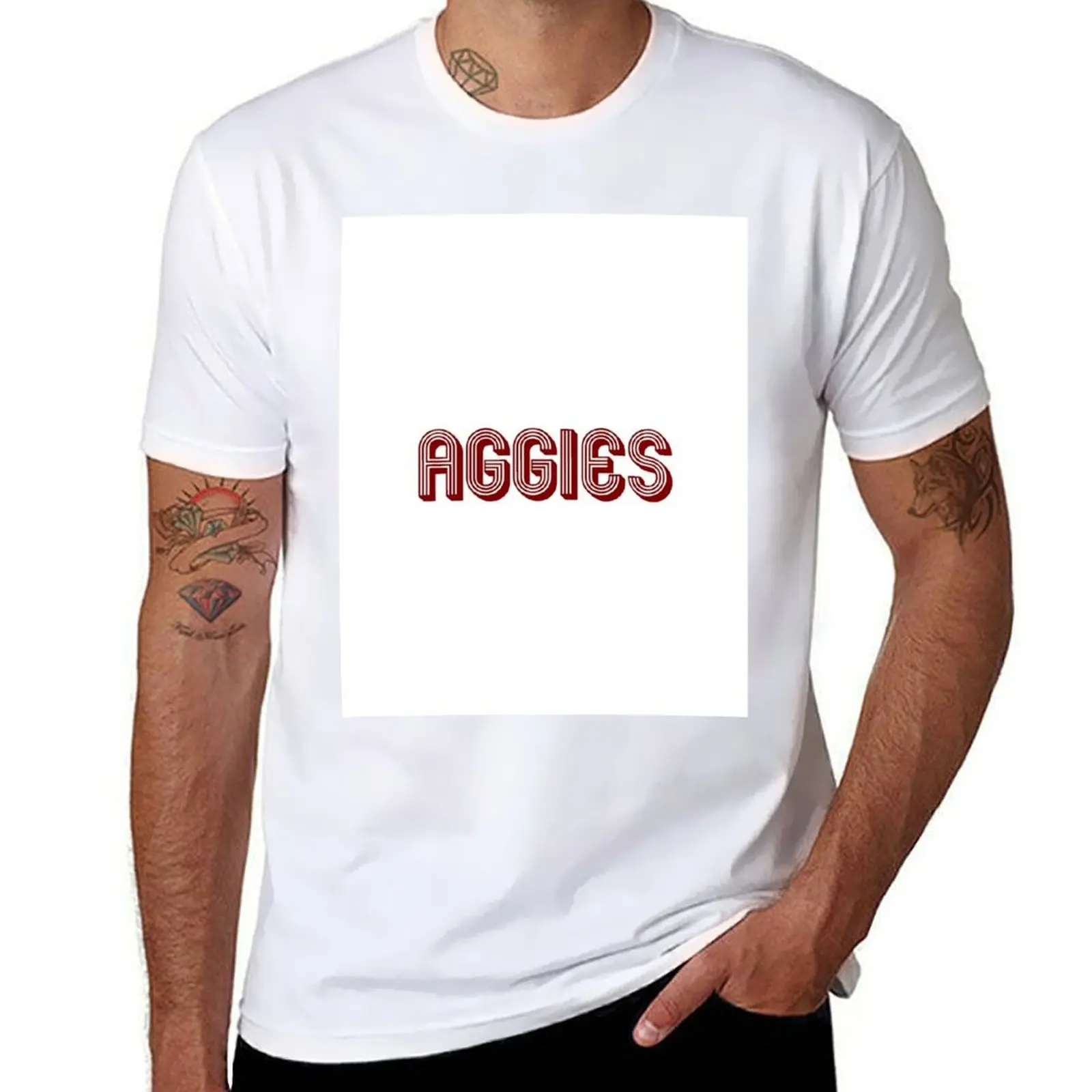 Aggies T-Shirt Casual Breathable Short Sleeve Top
Aggies T-Shirt Casual Breathable Short Sleeve Top