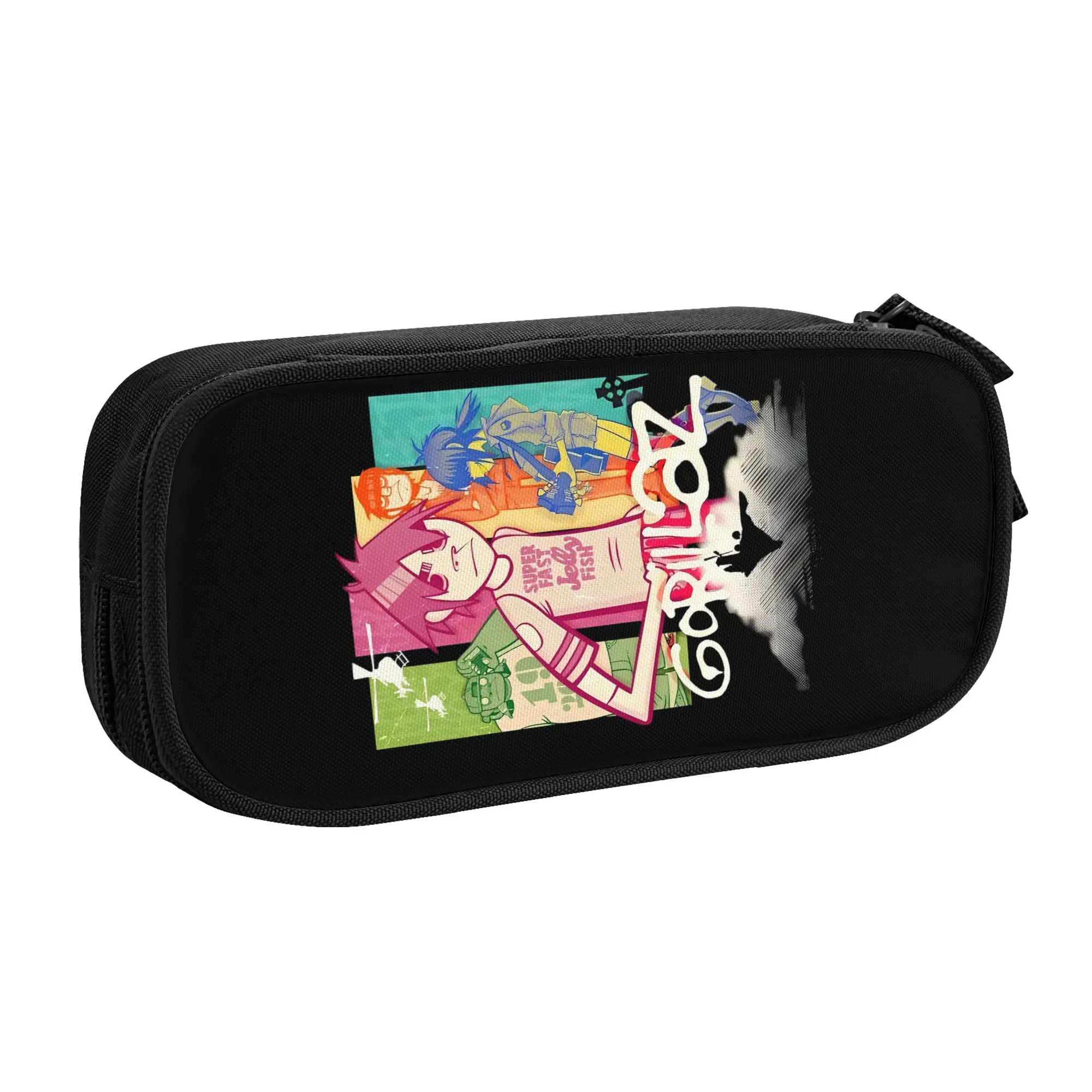 Kawaii Anime Gorillaz English Rock Band Pencil Case for Girls Boys Big Capacity Cartoon Pencil Box School Accessories
Kawaii Anime Gorillaz English Rock Band Pencil Case for Girls Boys Big Capacity Cartoon Pencil Box School Accessories