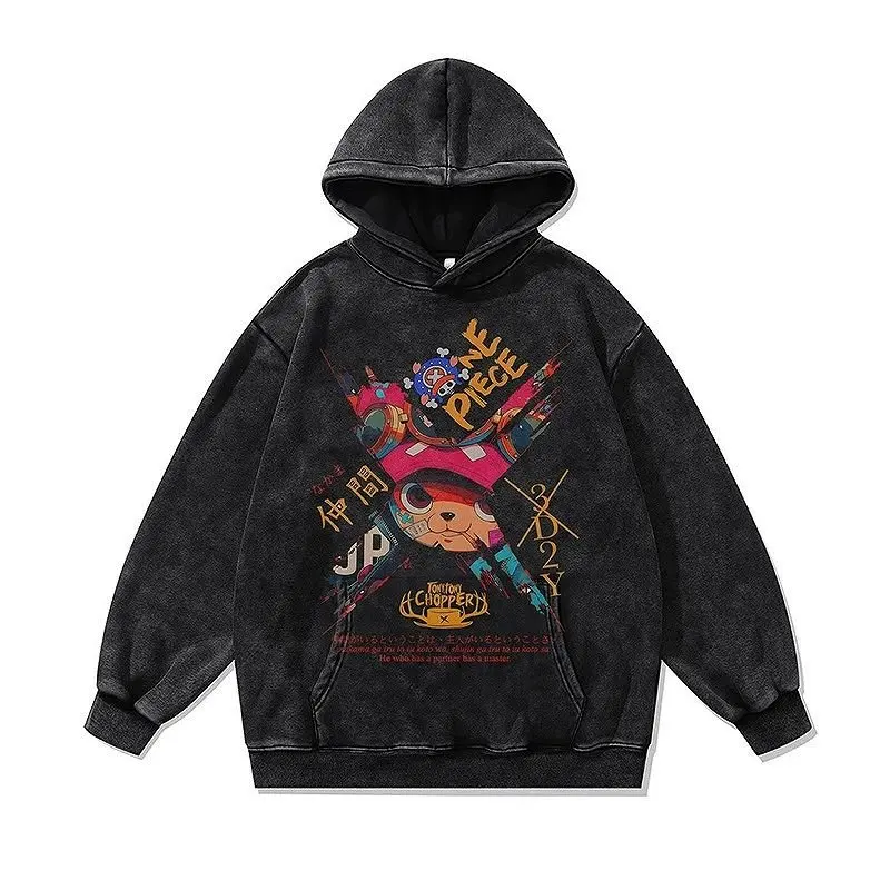 Anime One Piece Oversized Vintage Wash Hooded Men Hoodies Pullover Sweatshirt Streetwear Y2k Long Sleeve Tops Unisex Harajuku
Anime One Piece Oversized Vintage Wash Hooded Men Hoodies Pullover Sweatshirt Streetwear Y2k Long Sleeve Tops Unisex Harajuku