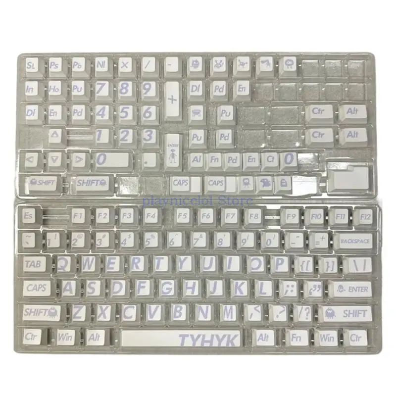 126Keys Large Characters Lavenders PBT Keycaps Cherry Keycaps for Mechanical Keyboards Personalize Keycaps
126Keys Large Characters Lavenders PBT Keycaps Cherry Keycaps for Mechanical Keyboards Personalize Keycaps
