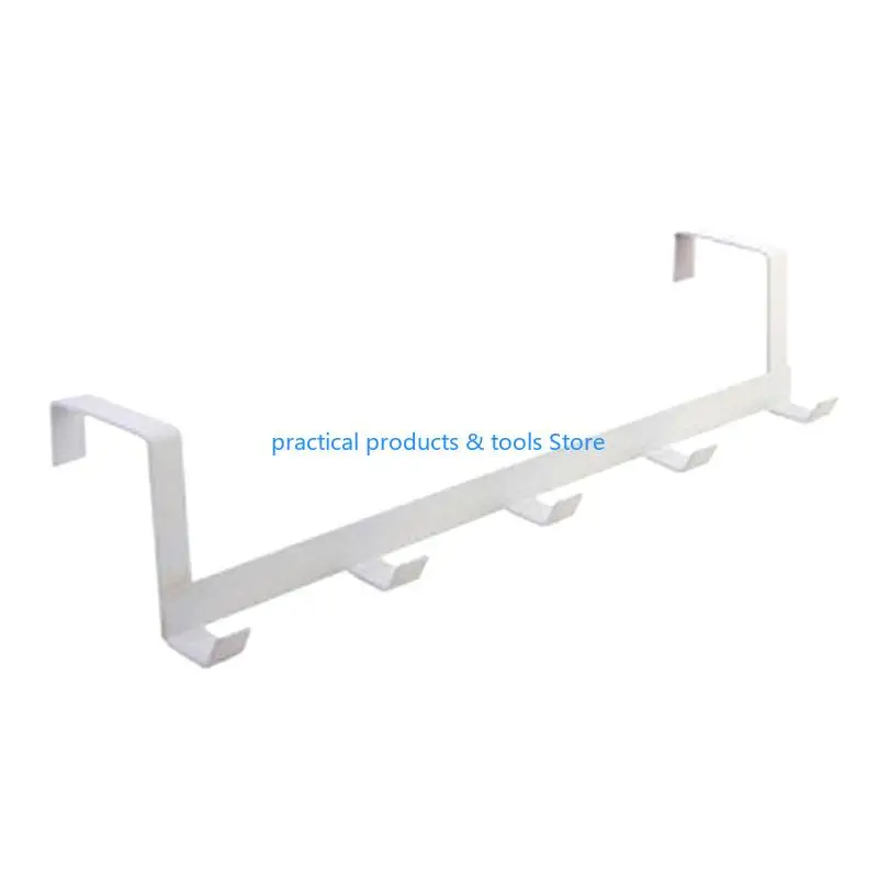 77JB Coat Storage Rack Over Door Hooks Kitchen Utensil Rack for Hanging for Key Towel
77JB Coat Storage Rack Over Door Hooks Kitchen Utensil Rack for Hanging for Key Towel