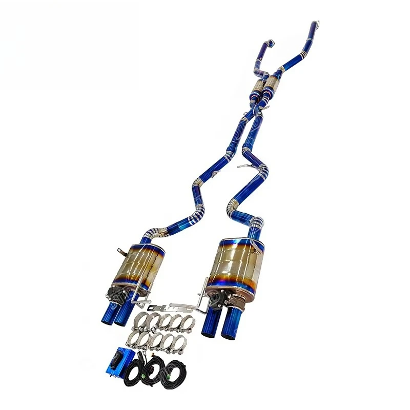 High Performance Titanium Alloy Exhaust System for M3 E9X Titanium Valved Sport Exhaust Catback System
High Performance Titanium Alloy Exhaust System for M3 E9X Titanium Valved Sport Exhaust Catback System
